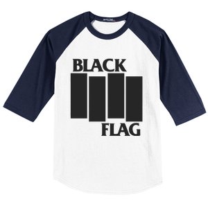 Black Flag Baseball Sleeve Shirt