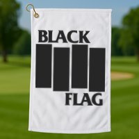 Black Flag Golf Towel