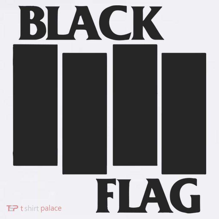 Black Flag Women's V-Neck T-Shirt