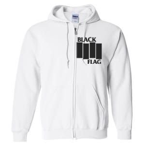 Black Flag Full Zip Hoodie