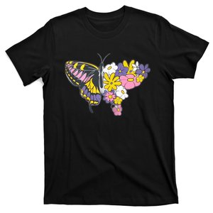 Butterfly Flower Beautiful T-Shirt