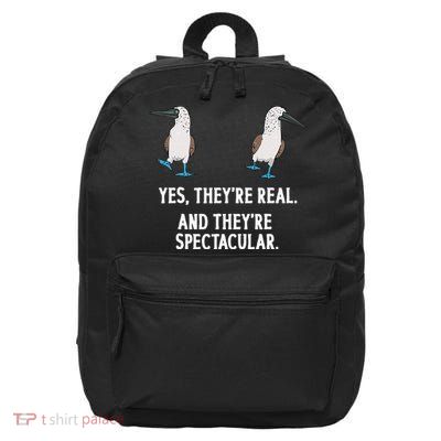 Blue Footed Booby Seabird Boobies 16 in Basic Backpack
