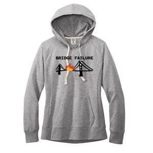 Bridge Failure Women's Fleece Hoodie