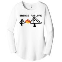 Bridge Failure Women's Perfect Tri Tunic Long Sleeve Shirt