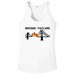 Bridge Failure Ladies PosiCharge Competitor Racerback Tank