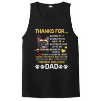 Best French Bulldog Dog Dad Lover Happy Fathers Day PosiCharge Competitor Tank