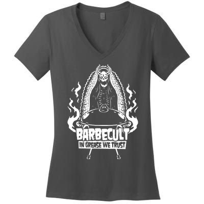 Barbecult Funny Barbeque Women's V-Neck T-Shirt