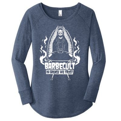 Barbecult Funny Barbeque Women's Perfect Tri Tunic Long Sleeve Shirt