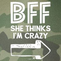 Best Friend Bff Part 1 Of 2 Funny Humorous Legacy Tie Dye Trucker Hat