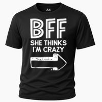 Best Friend Bff Part 1 Of 2 Funny Humorous Cooling Performance Crew T-Shirt