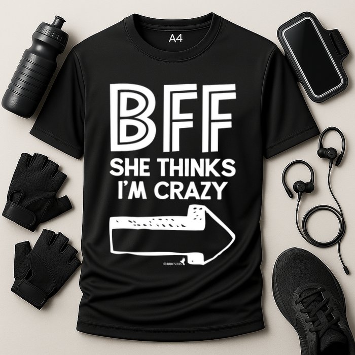 Best Friend Bff Part 1 Of 2 Funny Humorous Performance Shirt