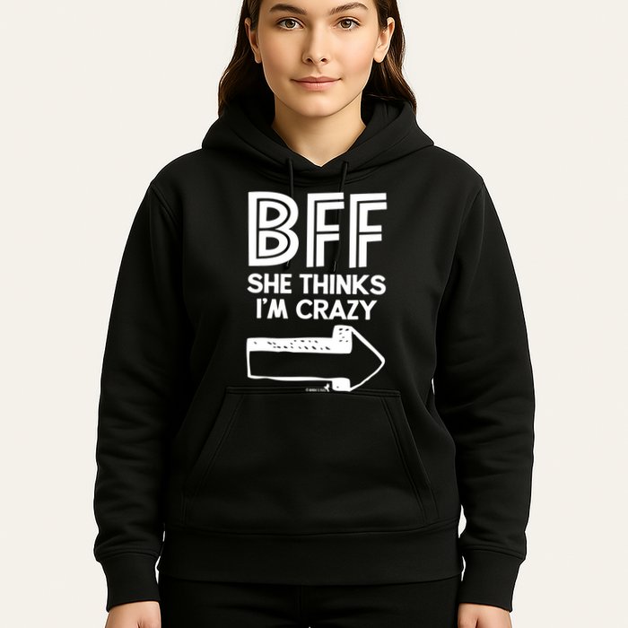 Best Friend Bff Part 1 Of 2 Funny Humorous Hoodie