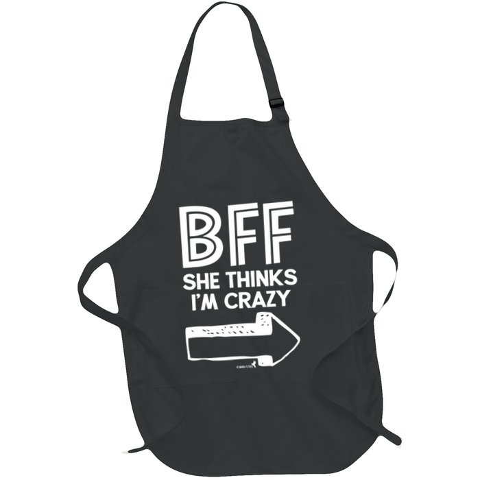 Best Friend Bff Part 1 Of 2 Funny Humorous Apron