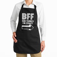 Best Friend Bff Part 1 Of 2 Funny Humorous Apron
