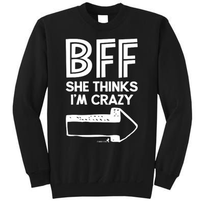 Best Friend Bff Part 1 Of 2 Funny Humorous Sweatshirt