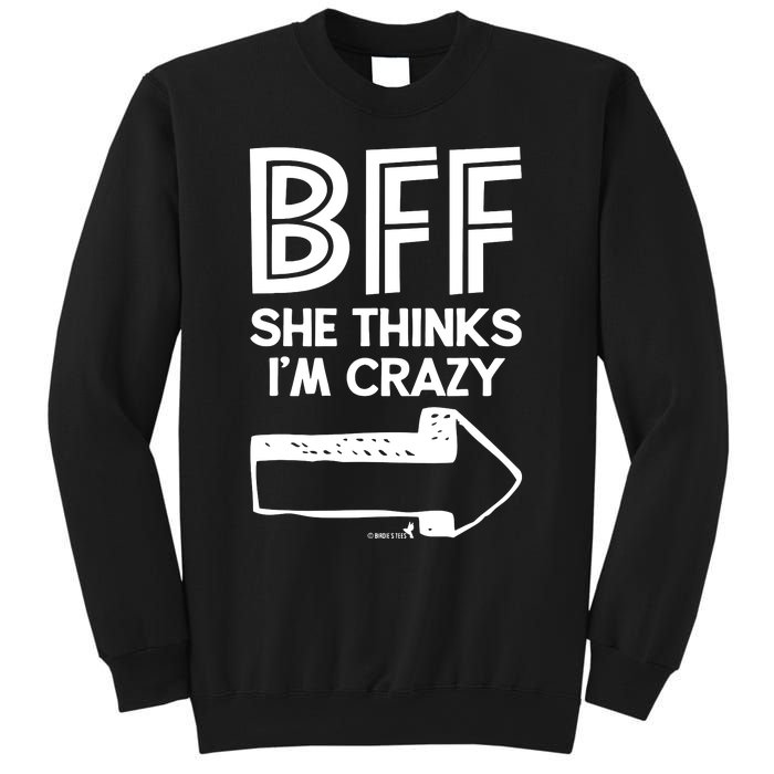 Best Friend Bff Part 1 Of 2 Funny Humorous Sweatshirt