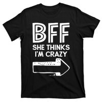 Best Friend Bff Part 1 Of 2 Funny Humorous T-Shirt