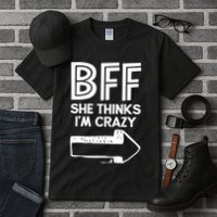 Best Friend Bff Part 1 Of 2 Funny Humorous Tall T-Shirt