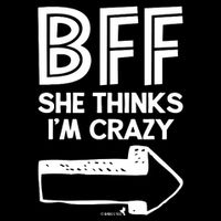 Best Friend Bff Part 1 Of 2 Funny Humorous Bucket Hat