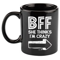 Best Friend Bff Part 1 Of 2 Funny Humorous 11oz C Handle Ceramic Mug