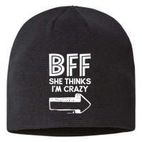 Best Friend Bff Part 1 Of 2 Funny Humorous Sustainable Beanie