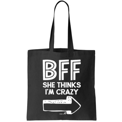 Best Friend Bff Part 1 Of 2 Funny Humorous Bag