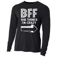 Best Friend Bff Part 1 Of 2 Funny Humorous Cooling Performance Long Sleeve Crew