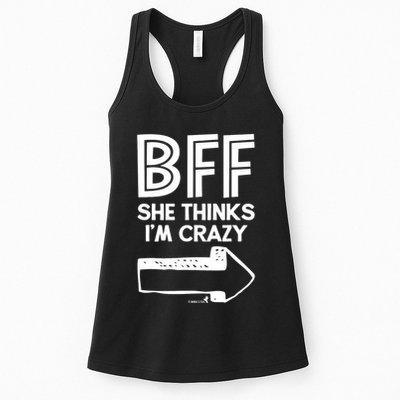 Best Friend Bff Part 1 Of 2 Funny Humorous Womens Tank Top