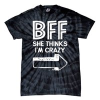 Best Friend Bff Part 1 Of 2 Funny Humorous Tie-Dye T-Shirt