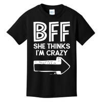 Best Friend Bff Part 1 Of 2 Funny Humorous Kids T-Shirt