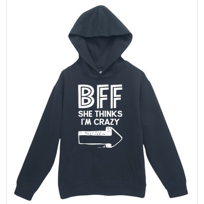 Best Friend Bff Part 1 Of 2 Funny Humorous Urban Pullover Hoodie