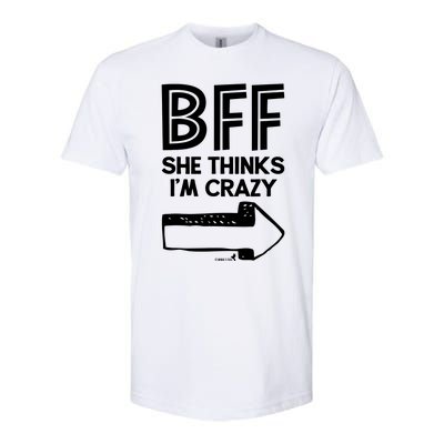 Best Friend Bff Part 1 Of 2 Funny Humorous Softstyle CVC T-Shirt