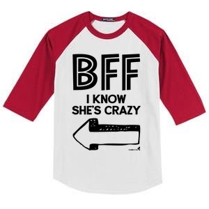 Best Friend Bff Part 2 Of 2 Kids Colorblock Raglan Jersey