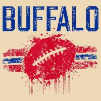 Buffalo Fan Zip Tote Bag