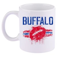 Buffalo Fan 11oz C Handle Ceramic Mug