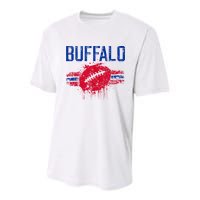 Buffalo Fan Youth Performance Sprint T-Shirt
