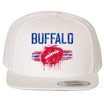 Buffalo Fan Wool Snapback Cap