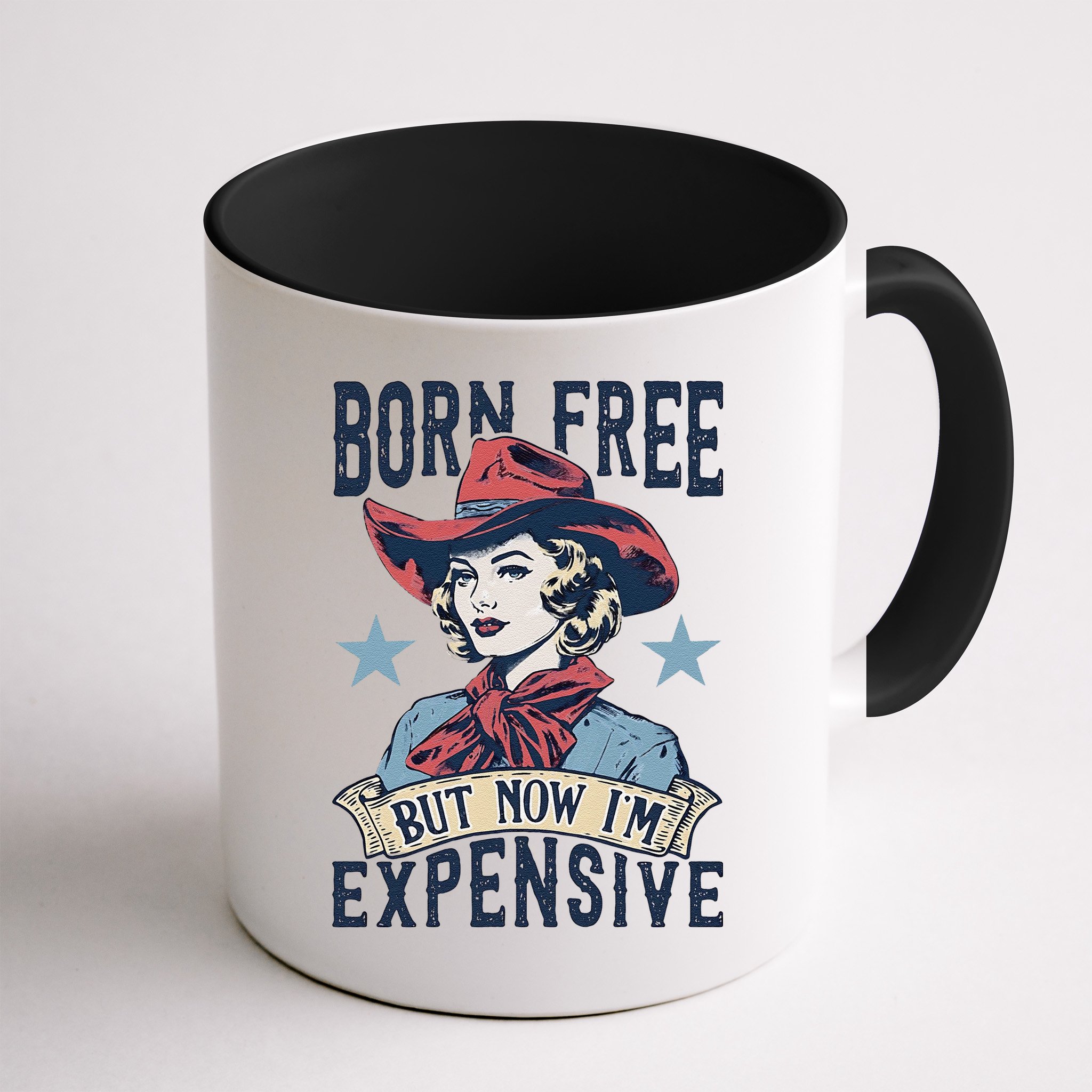 Born Free But Now IM Expensive 4th Of July Mug
