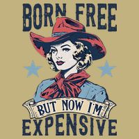 Born Free But Now IM Expensive 4th Of July Performance Shirt
