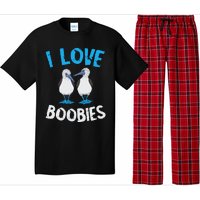 Blue Footed Booby I Love Boobies Blue Footed Booby Lover Pajama Set