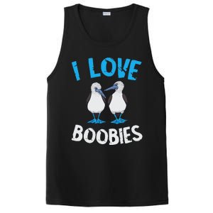 Blue Footed Booby I Love Boobies Blue Footed Booby Lover PosiCharge Competitor Tank