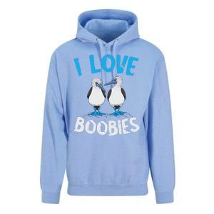 Blue Footed Booby I Love Boobies Blue Footed Booby Lover Unisex Surf Hoodie