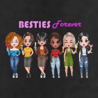 Besties Forever Bff Best Friends Drinking Buddies Adult Drive Performance Visor