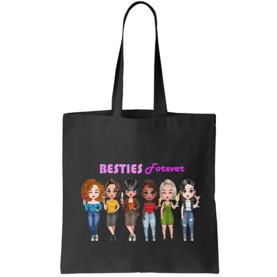 Besties Forever Bff Best Friends Drinking Buddies Bag