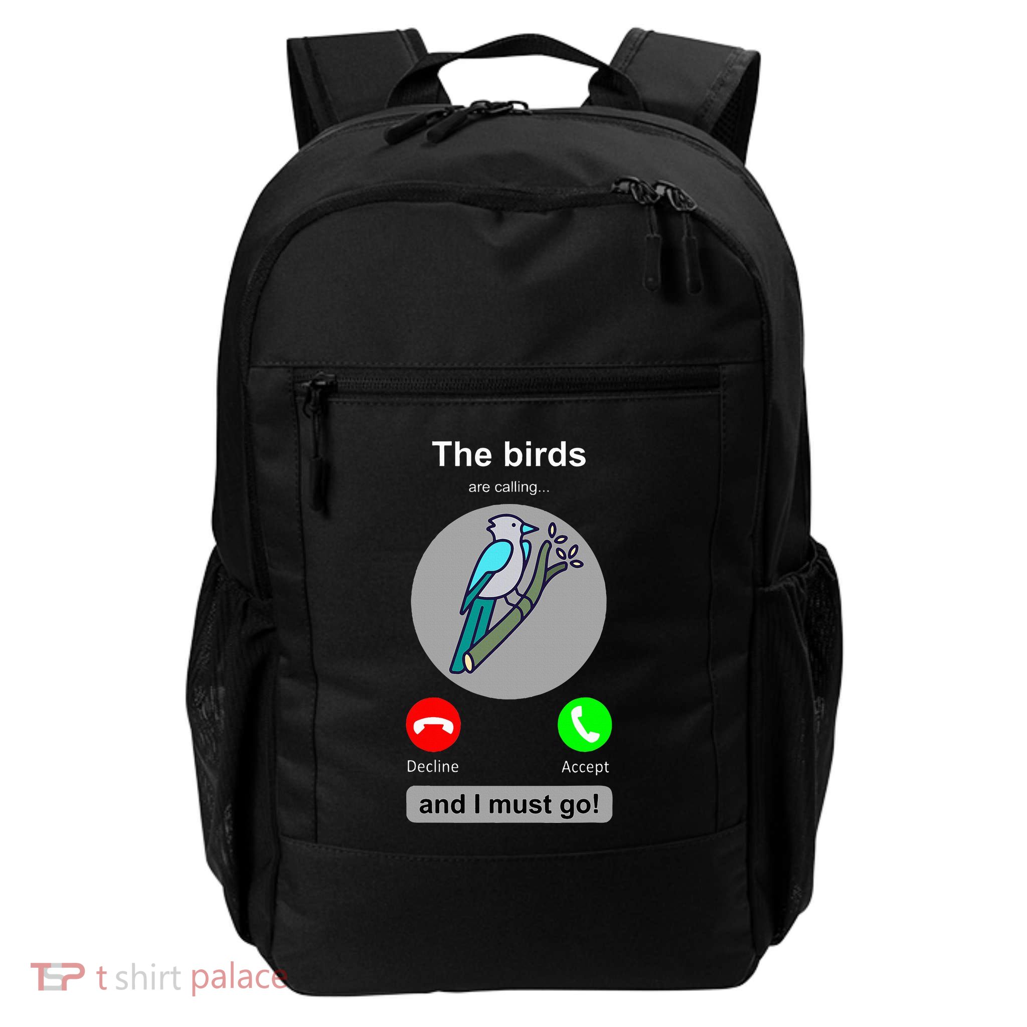 Birding Funny Bird Watcher Bird Lover Gift Daily Commute Backpack