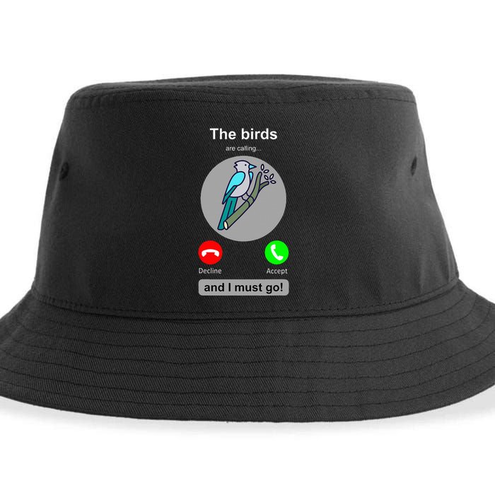 Birding Funny Bird Watcher Bird Lover Gift Sustainable Bucket Hat