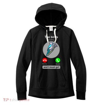 Birding Funny Bird Watcher Bird Lover Gift Women's Fleece Hoodie