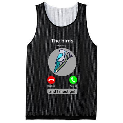 Birding Funny Bird Watcher Bird Lover Gift Mesh Reversible Basketball Jersey Tank