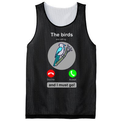 Birding Funny Bird Watcher Bird Lover Gift Mesh Reversible Basketball Jersey Tank