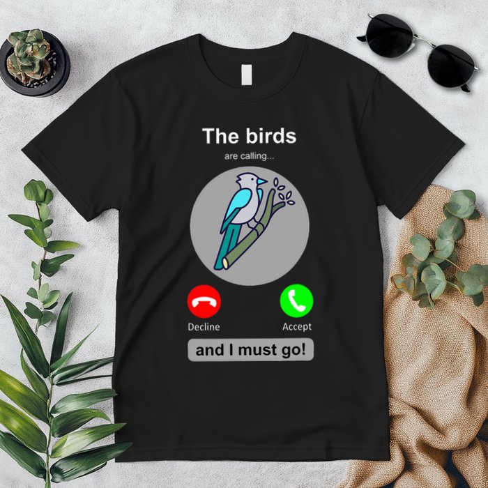 Birding Funny Bird Watcher Bird Lover Gift Premium T-Shirt